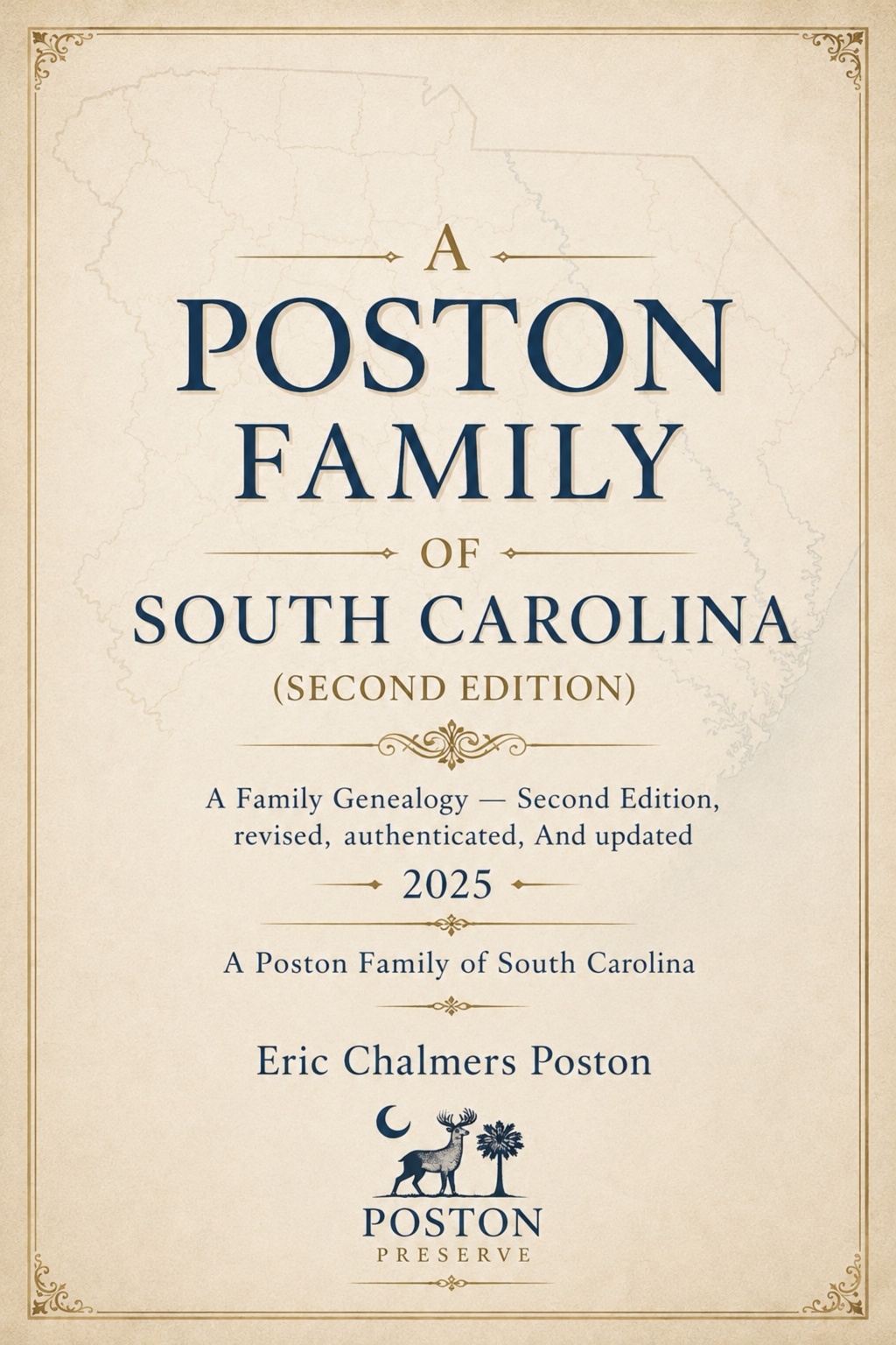 Cover of A Poston Family Of South Carolina (Second Edition)